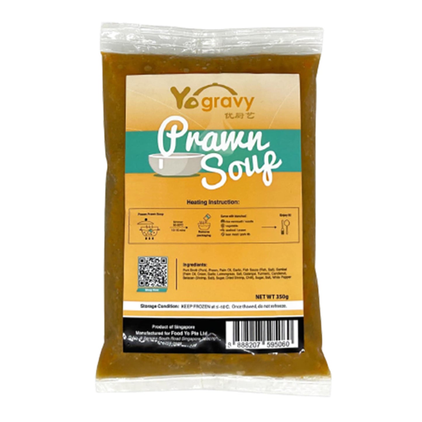 Yogravy Prawn Soup 350g By Food Yo - Chop Hup Chong