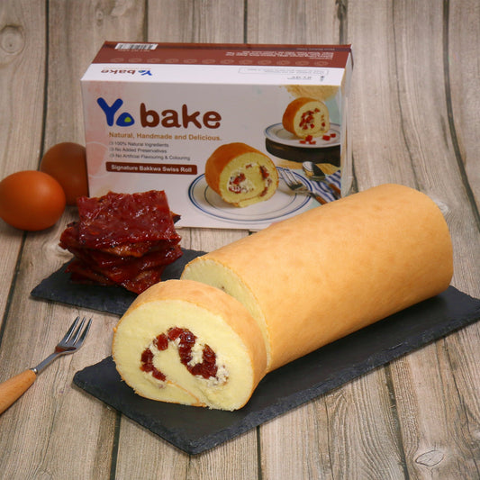 Yobake Signature Bakkwa Swissroll By Food Yo - Chop Hup Chong