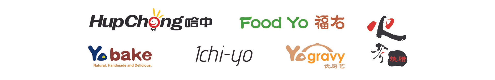 Chop Hup Chong Food Yo Yobake Yogravy 1chi-yo Brand Logo