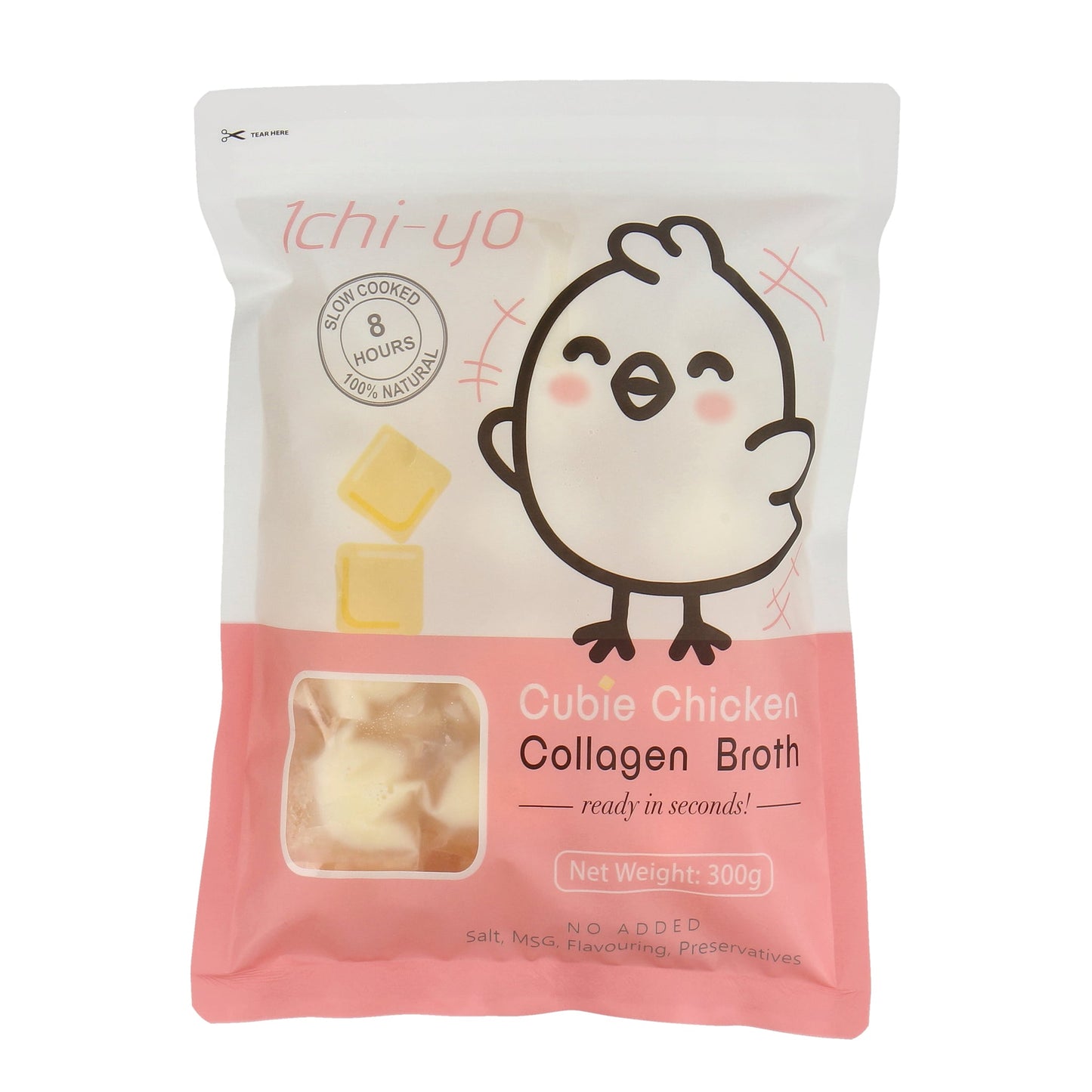 1chiyo Frozen Cubie Chicken Collagen Soup Broth By Food Yo - Chop Hup Chong